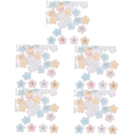 Healvian 5pcs Flower Nail Charms Rhinestones for Nail Art Decorations and Accessories for Women and Girls Eye-catching Manicure Jewels for Creative Designs