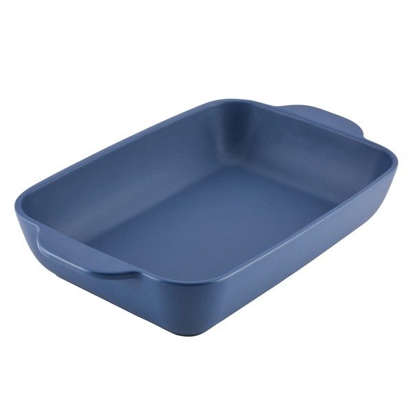 Ayesha Curry Ceramics Baking Dish/Lasagna Bakeware Pan, Rectangular, 9 Inch
