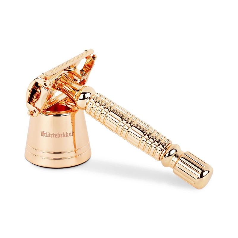 Störtebekker Hamburg Premium Safety Razor Set with Shaving Stand 'Hamburg'