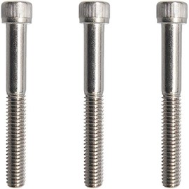 5/16-24 x 3 Socket Head Cap Screws, Partial Thread, Allen Socket Drive, Stainless Steel 18-8, Bright Finish, Quantity 10 Pieces by Fastenere