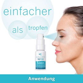ocuvers Ocuvers Hyaluron Augenspray – mit Liposomen - 15ml Augenspray gegen trockene Augen - Die Alternative zu Augentropfen gegen trockene Augen