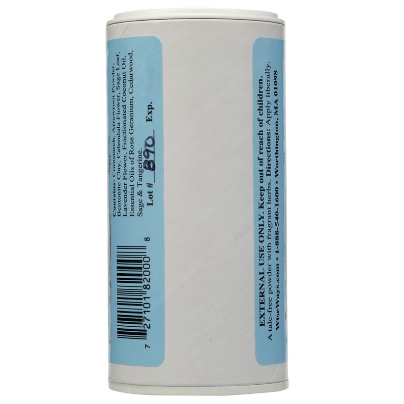 Wise Ways Herbals Calendula Body Powder, 4 Oz