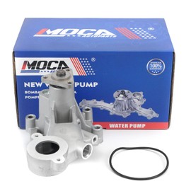MOCA Water Pump Compatible with 11-22 for Ford F-150 & Lobo & for Mustang 5.0L 5.2L & 11-14 for Lincoln Mark LT 5.0L 3-Bolt Pulley Flange