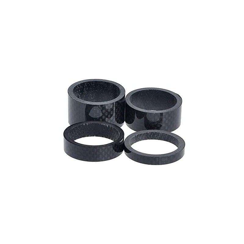Ruifu 1 1/8" 5mm 10mm 15mm 20mm Carbon Fiber Washer