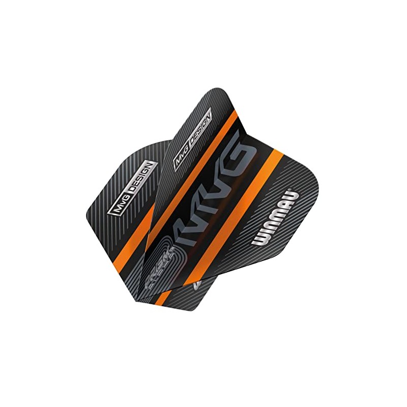 WINMAU Prism Alpha Michael Van Gerwen MvG Black and Orange