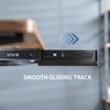 VIVO 22 inch Under Desk Mounted Sliding Pull-out Drawer for