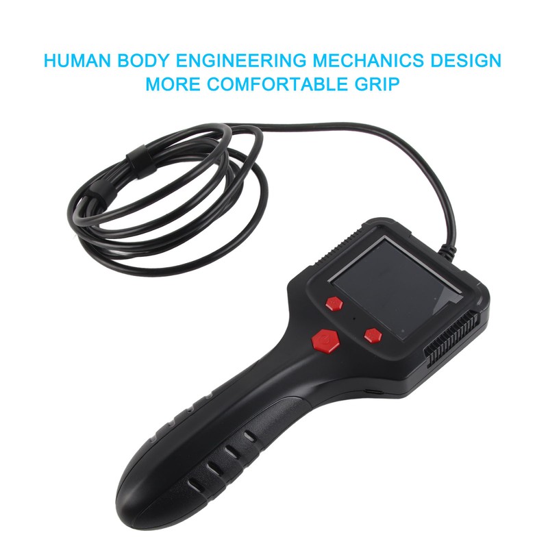 Industrial Endoscope 2.4in HD Screen Handheld ABS Housing Borescope Inspection