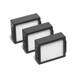 Replacement filter accessory for robot e5 e6 e7 i3 i4 i6 i7 i8 j7/Plus, 3 HEPA filters