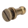 200 Sets Chicago Screws 6x4mm Pure Copper Strong Round Head