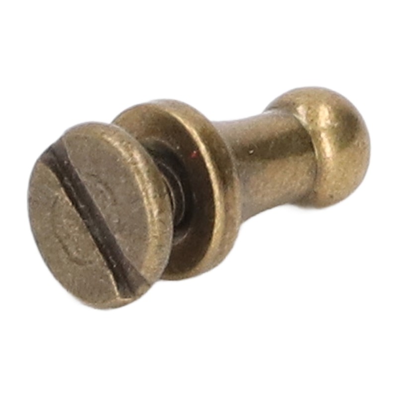 200 Sets Chicago Screws 6x4mm Pure Copper Strong Round Head