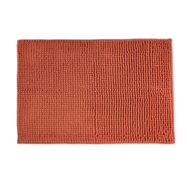 Emma Barclay Noodle Soft Touch Non-Slip Bathroom Rug in Burnt Orange - Shower Mat 40x60cm