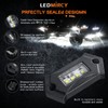 LEDMIRCY R3 White LED Rock Lights Kit 12PCS with Switch
