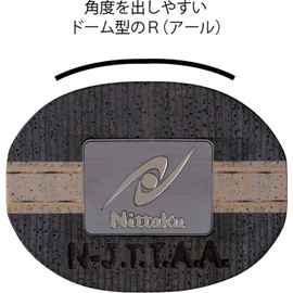 Nittaku NC0224 Table Tennis Pen Holder for Attack, Sai Series, Hitting Ball Feeling Middle, Soten C, Chinese Style Pen