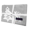 Ragged Rose Christmas Tea Towels, Cotton, Silver Grey, 70 x