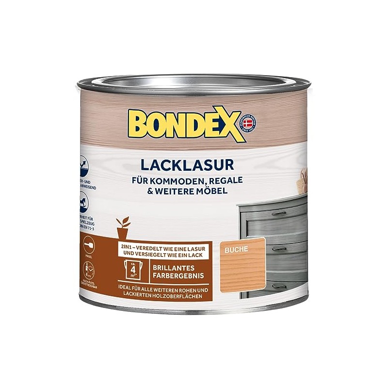 Bondex 2 in 1 Waterproofing Varnish, vernice impregnante 2in1