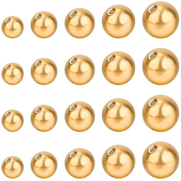 Beebeecraft 1 Box 50Pcs Golden Earring Backs 304 Stainless Steel