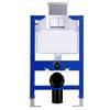 UWT02L-GE Toilet Push Plate for Wall Element Toilet UWT02L-GE, Glossy