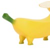 Banana Dog Sculpture Resin Funny Lovely Lightweight Banana Dog Art