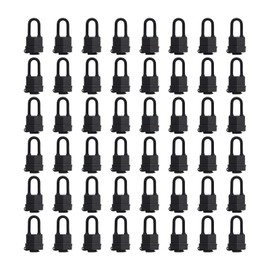 FIGODE® Lock KA#4241, Waterproof Padlocks Keyed Alike for Outdoor use, Covered Heavy Duty Laminated Steel Lock, 1-9/16 Inch. Wide, Long Padlock, Pack of 48