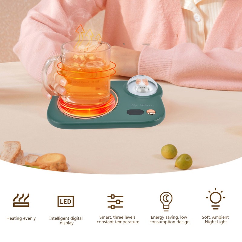Smart Cup Warmer 3 Modes Adjustment Auto Power Off Heater