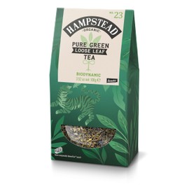 Hampstead Organic Green Leaf Tea 100 g (Pack of 6)