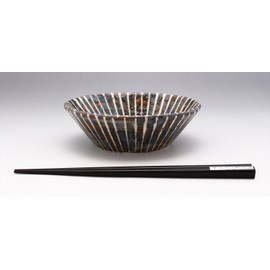 Mino Ware 043-0222 Nakagaki Consecutively Cutout Pot, Bowl, Plate, 5.7 inches (14.5 cm), Oribe Utogusa