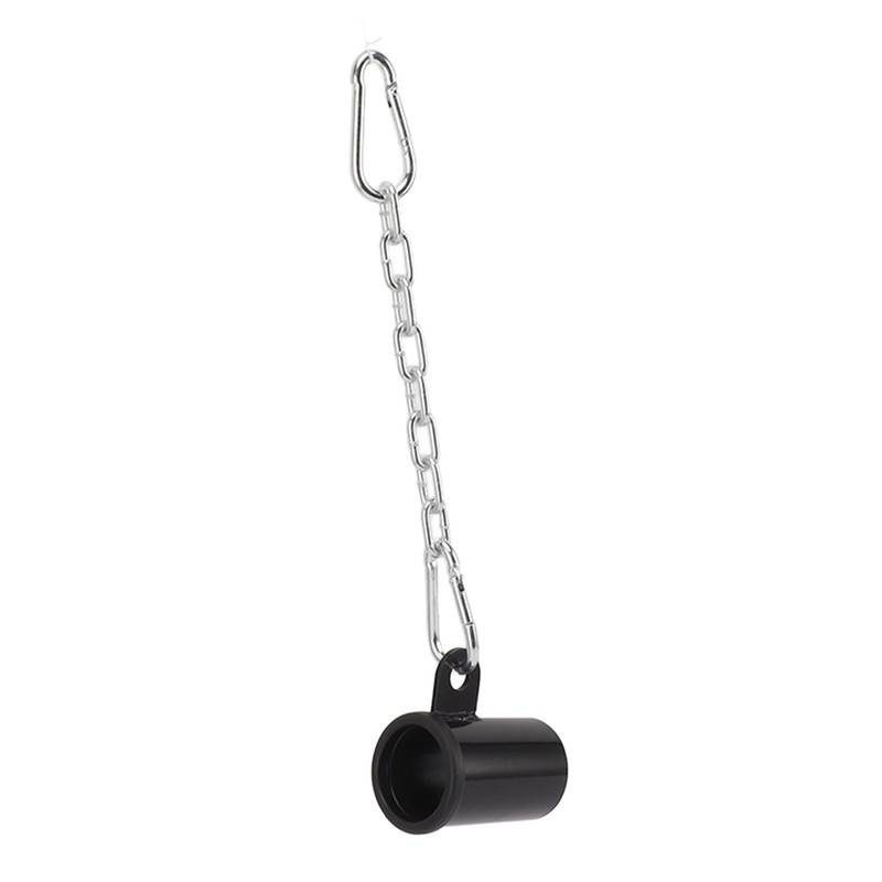 T Bar Row Platform with Chain Carabineer Clips Core Muscles