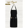 [2 PACK] J. Adler 5 Pockets Bib Apron | 32