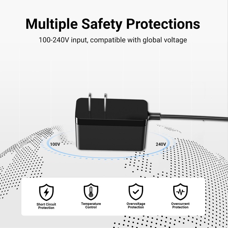for vSeeBox Power Adapter - Compatible with vSeeBox V5 Pro/