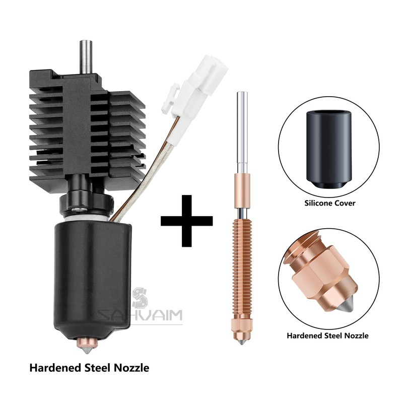 Sahvaim K2 Plus Ceramic Heating Block Kit, High Flow Hotend