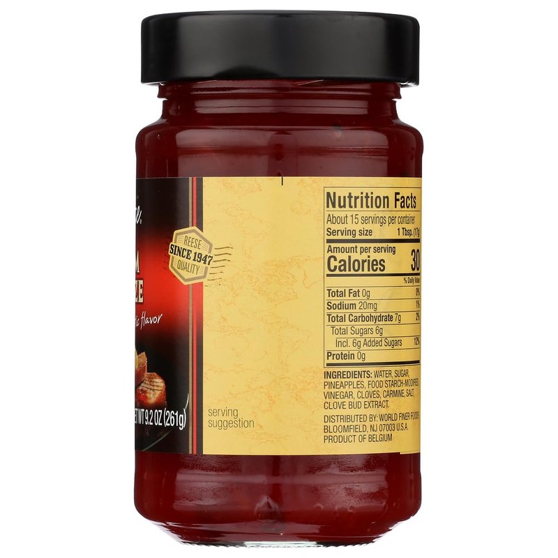 Reese Gourmet Ham Glaze (9 oz Jars) 2 Pack by