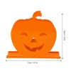 2pcs Cute Pumpkin Napkin Holder Durable Iron Paper Napkin Holder