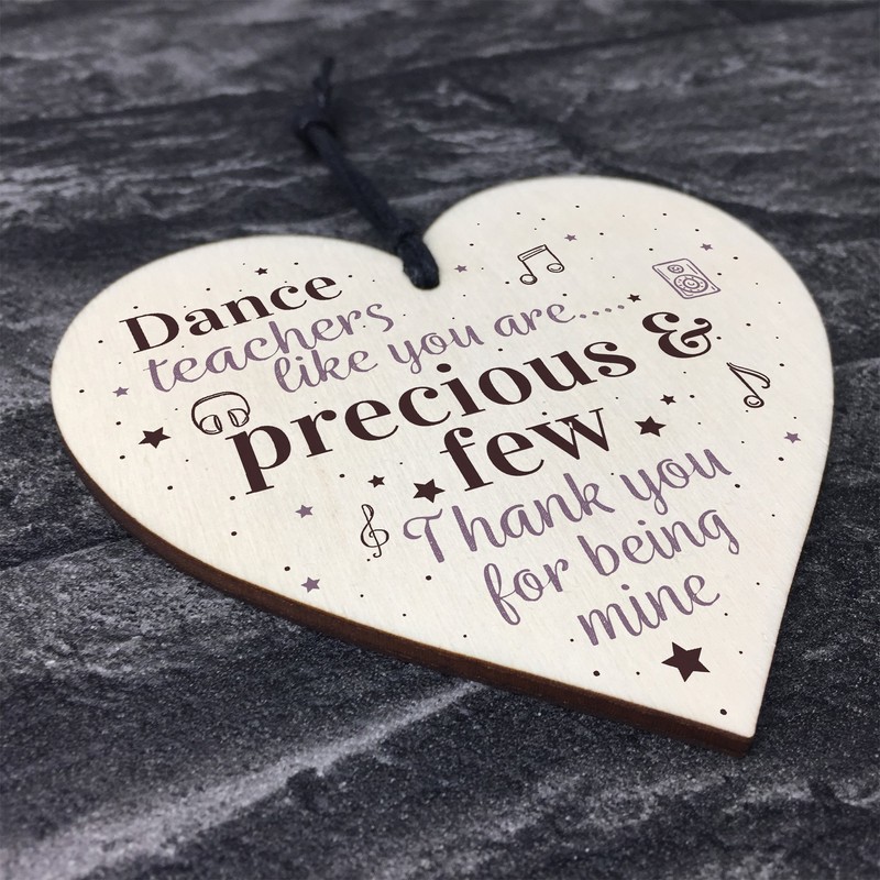 RED OCEAN Dance Teacher Thank You Keepsake Gift Ballet Teacher
