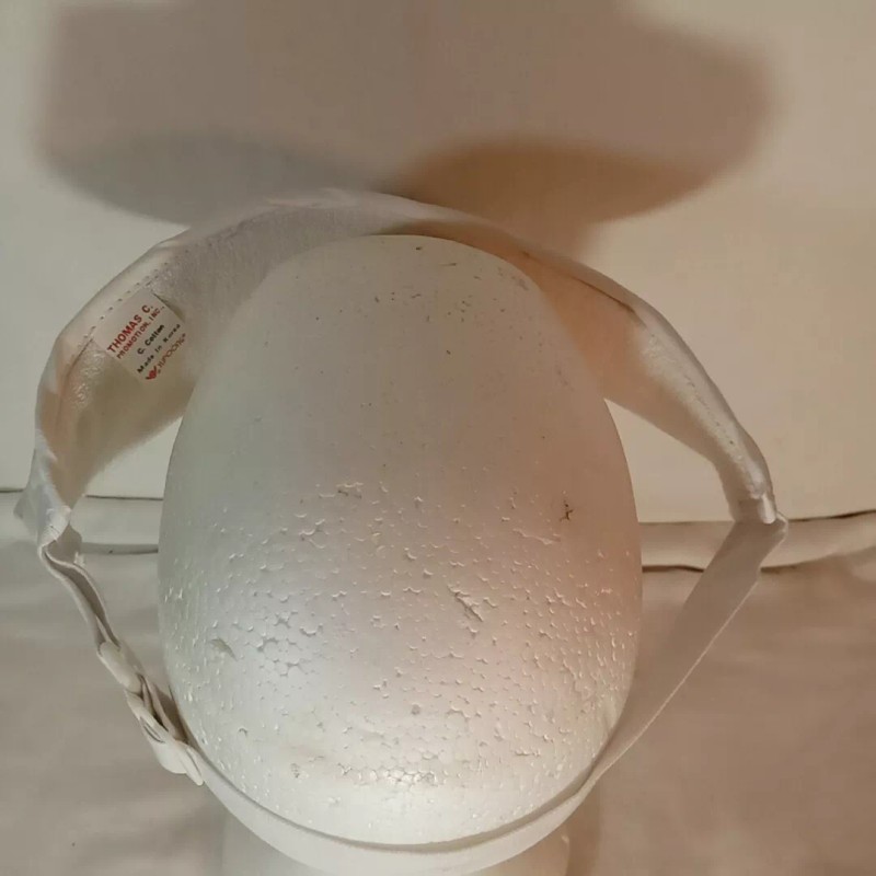 Visor Sun Hat One Size Adjustable White