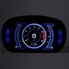 Car HUD Display OBD2 GPS Mode with Inclinometer Compass Speed