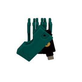 Designz3D Protector Flip Case Keychain Holder for Yubikey (4 Pack) (Dark Green, 5 NFC)