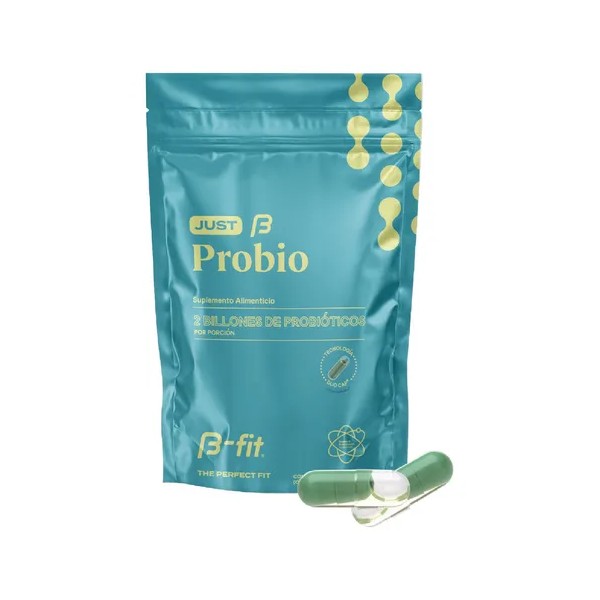 Cápsulas De Probióticos Y Prebióticos 30 Porciones B-fit Sabor Sin