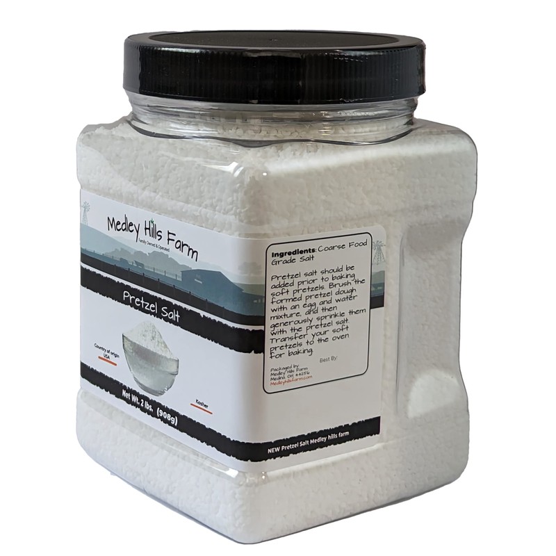 Pretzel Salt by Medley hills farm 2 lbs. in Reusable