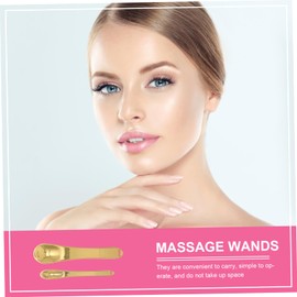 FOMIYES 4pcs Eye Massage Spoon Eye Cream Applicators for Reducing Puffiness and Dark Circles Portable Facial Tools for Makeup