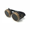 UMBRELLALABORATORY Steampunk Victorian Style Goggles w/ Compass Design and Black