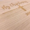 ukgiftstoreonline Large Wooden Christening Keepsake Memories Box Gift