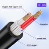 MEIRIYFA Speakon to 1/4 Mono Speaker Cable, 6.35 mm (1/4