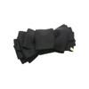 VINGTAINE Grosgrain Black Ribbon Banana Clip Simple Hair Accessory H7518A-