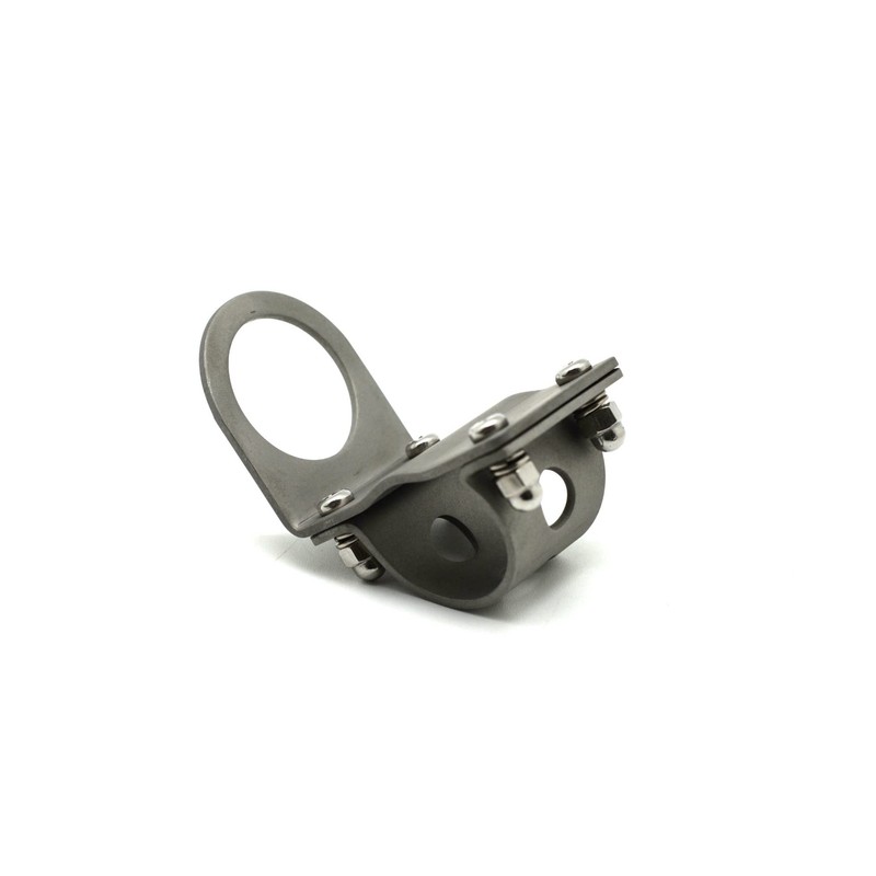 Cliff Top 1" Stainless Motorcycle Handlebar Mounting Bracket (For 1