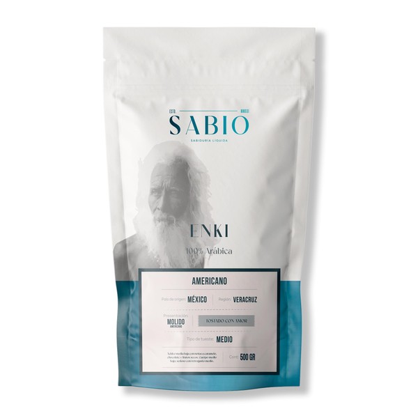 Café Sabio | Enki - Filtro, 100% Mexicano 500 gr