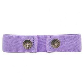 Dapper Snapper Made in USA Baby & Toddler Adjustable Belt 3 Pack ~ Snowflake, White & Lavender