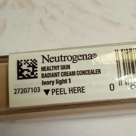 ?? LOT OF 2?? - Neutrogena Healthy Skin Radiant Cream Concealer IVORY LIGHT  #01