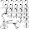 FPMYB Pack of 20 Magnetic Hooks, Extra Strong Magnetic Hooks,
