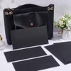 PH PandaHall 6pcs Black Handbag Base Shaper, 9.8 x 5