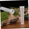 Mipcase 100Pcs Transparent Plant Vases Flower Tubes for Desktop Terrarium